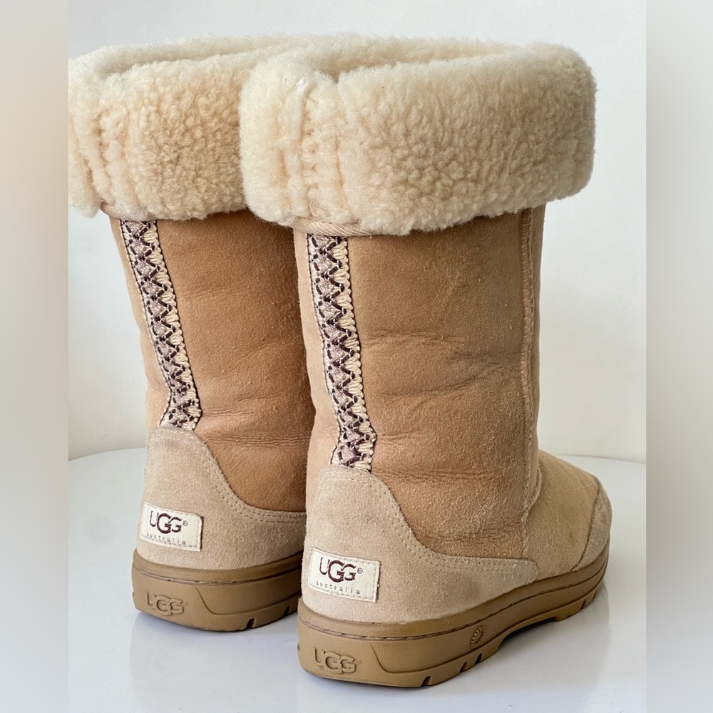 UGG Women's Tan Sheepskin Boots
